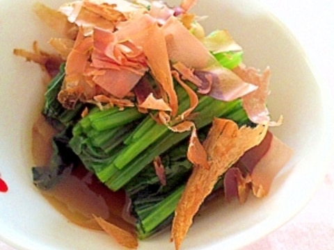 電子レンジで簡単☆ほうれん草のおひたし